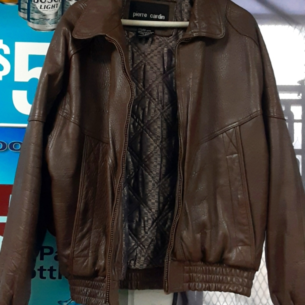 Pierre Cardin leather